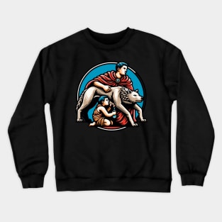 The Founding of Rome Crewneck Sweatshirt